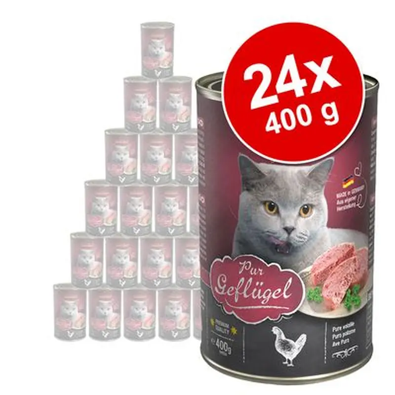 Leonardo All Meat 24 x 400 g Economy Pack - Kitten