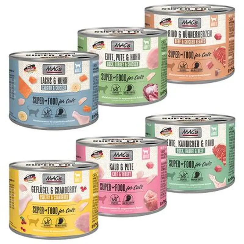 MAC's Cat 6 x 200g - Mixed Pack (6 varieties) (6 x 200g)