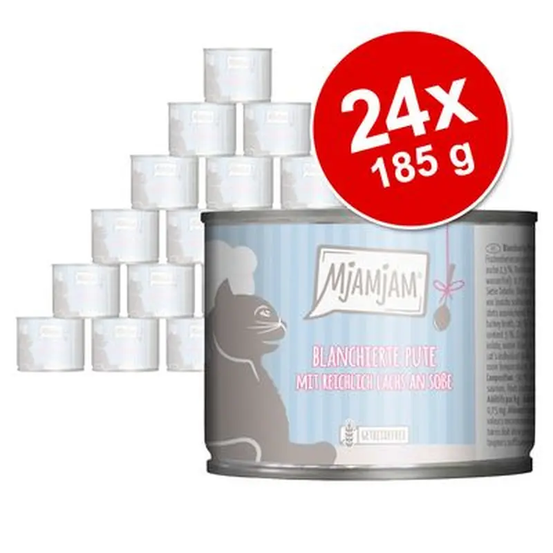 MjAMjAM in Sauce Saver Pack 24 x 185g - Turkey with Delicious Carrots