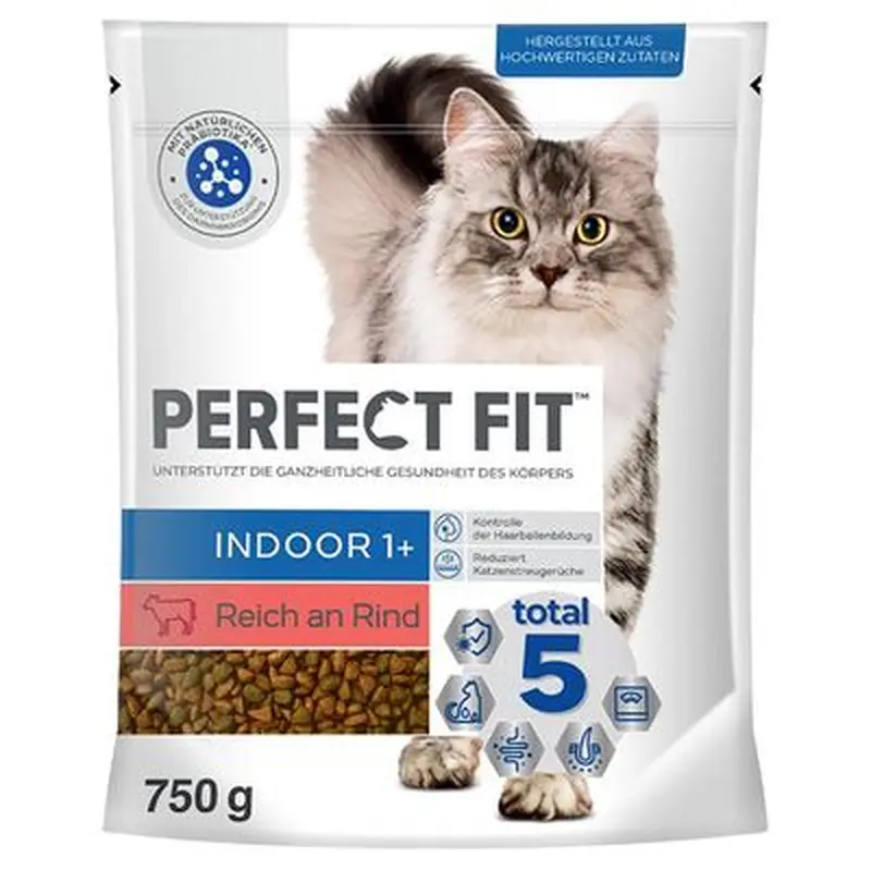 Perfect Fit Indoor 1+ Rich in Beef - 750g