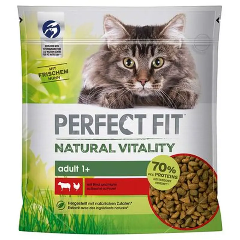 Perfect Fit Natural Vitality Adult 1+ Beef and Chicken - 6kg