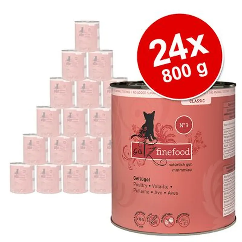 catz finefood Saver Pack 24 x 800g - Game