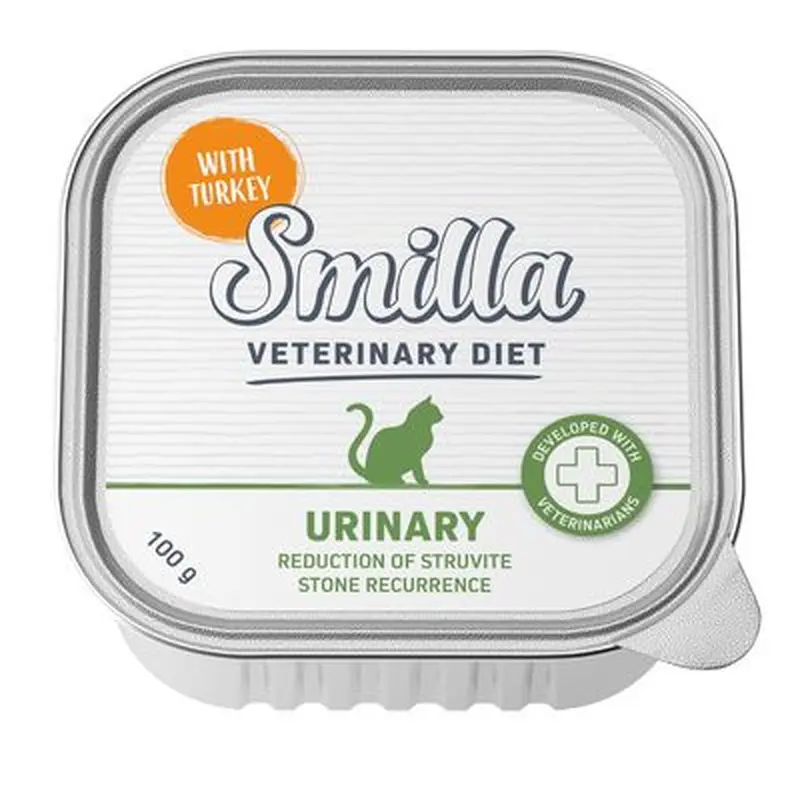 Smilla Veterinary Diet Urinary - with Turkey: 8 x 100g