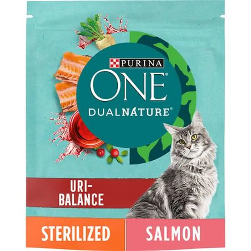 PURINA ONE Dual Nature Sterilised - Salmon & Cranberries - Economy Pack: 2 x 650g
