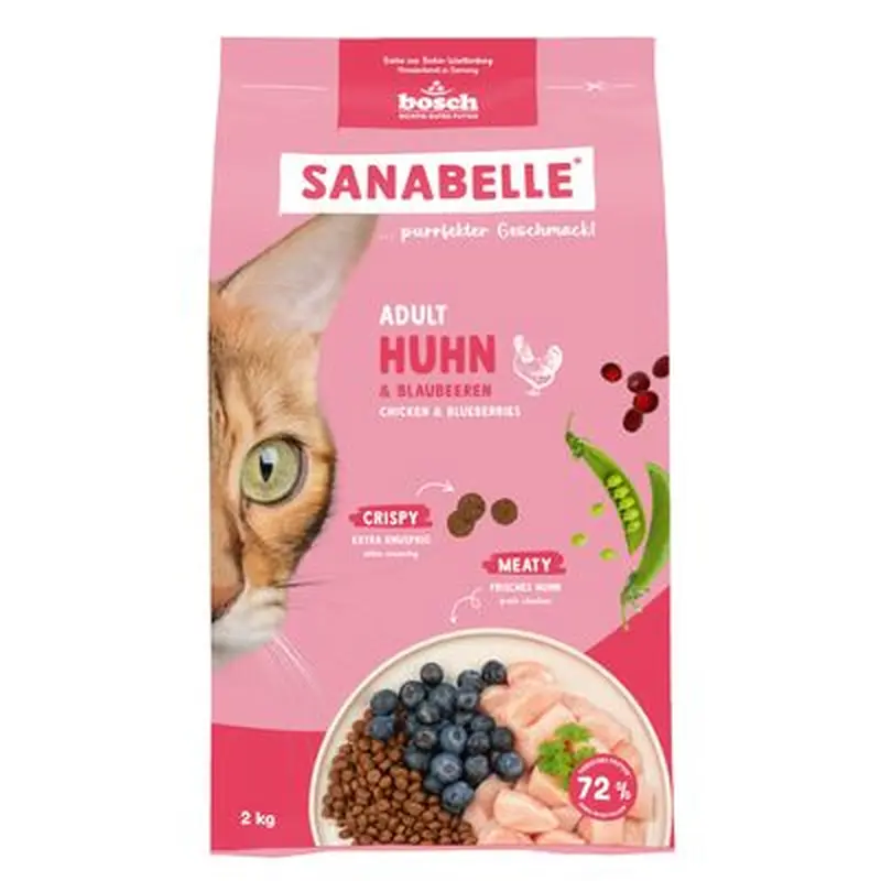 Sanabelle Adult with Chicken & Blueberries - 8kg