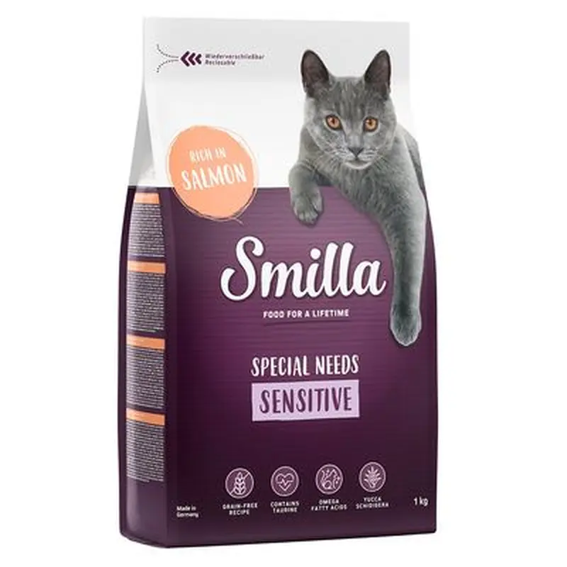 Smilla Adult Sensitive - Grain-Free Salmon - 10kg