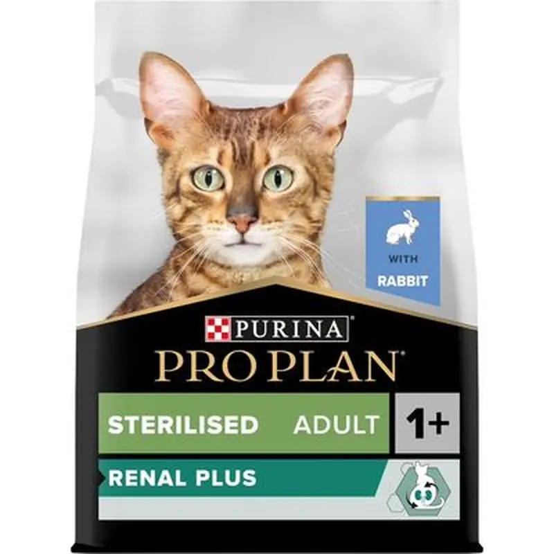 PURINA PRO PLAN Sterilised Adult Renal Plus - Rabbit - 10kg