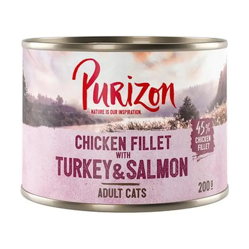 Purizon Adult 6 x 200g - Chicken Fillet with Lamb & Salmon