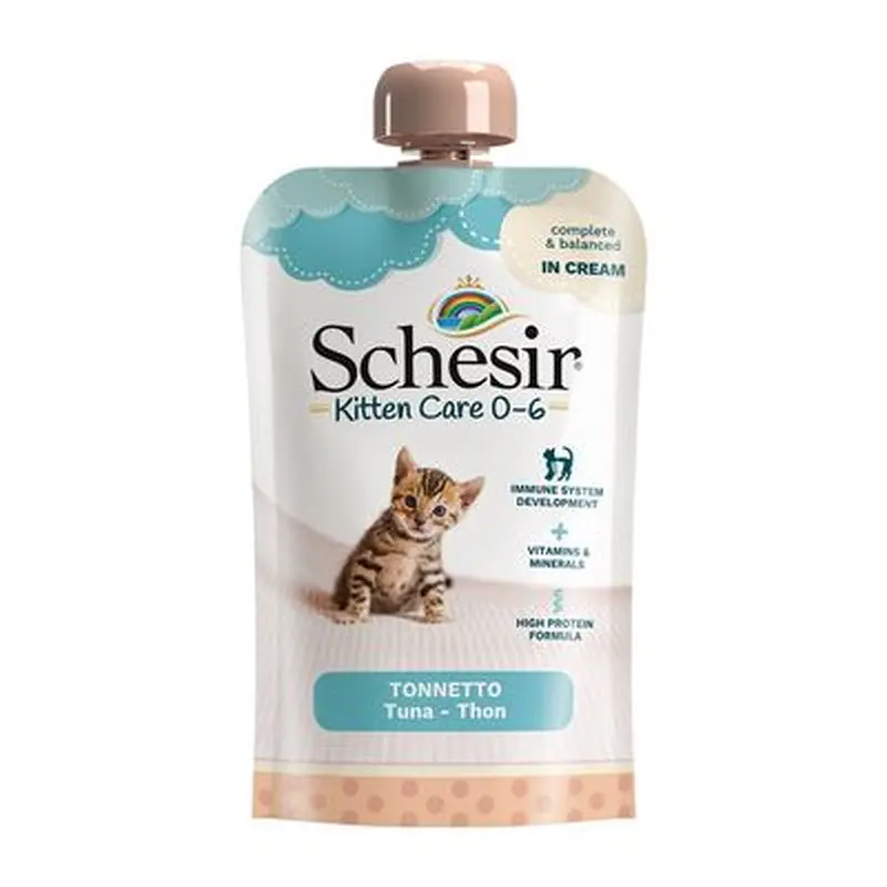Schesir Kitten in Cream 10 x 150g - Chicken