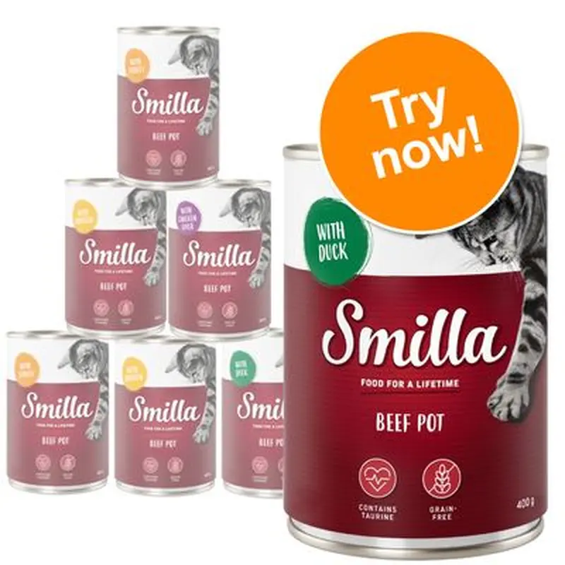 Smilla Tender Beef Mixed Trial Pack - 6 x 200g