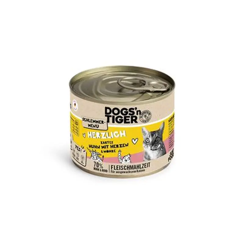 Dogs'n Tiger Gourmet Menu 6 x 200g - Beef with Liver