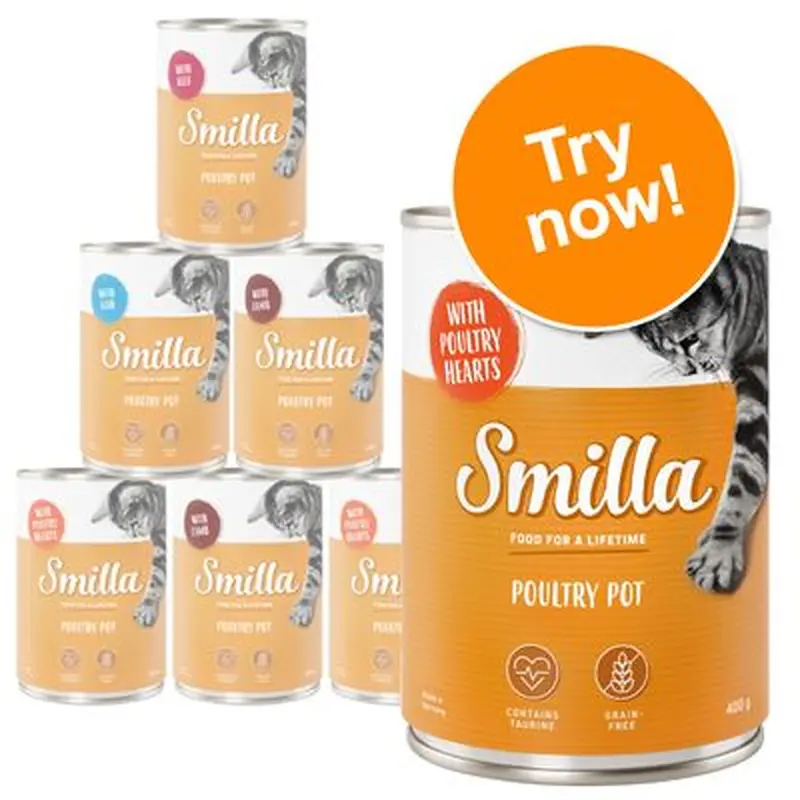 Smilla Tender Poultry Mixed Trial Pack - 6 x 400g