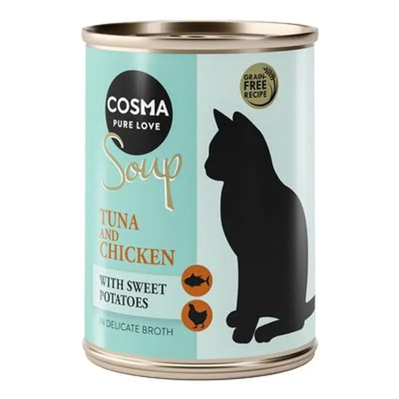 Cosma Soup 6 x 100g - Salmon with Courgettes