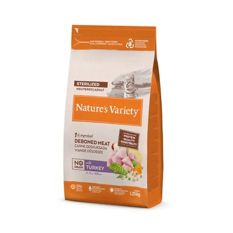 Nature's Variety No Grain Sterilised Adult Turkey - 3kg