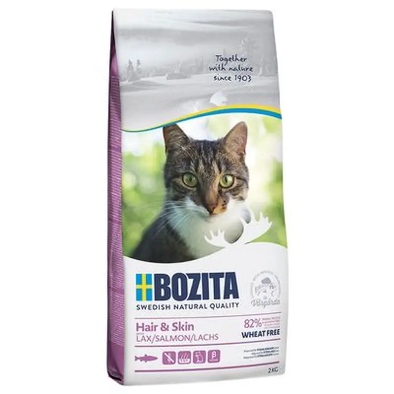 Bozita Wheat Free Hair & Skin - Salmon - Economy Pack: 2 x 10kg