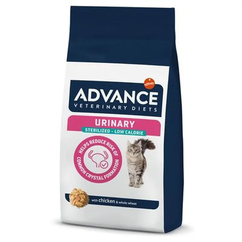 Advance Veterinary Diets Feline Urinary Sterilised Low Calorie - 7.5kg