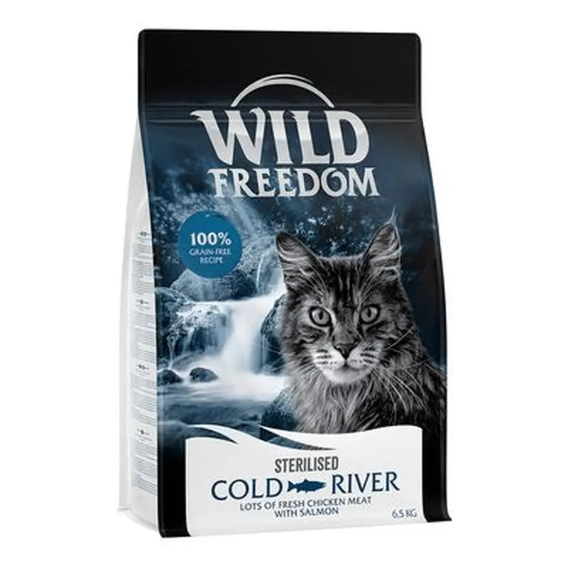 Wild Freedom Adult \"Cold River\" Sterilised Salmon - Grain-Free - Economy Pack: 2 x 6.5kg