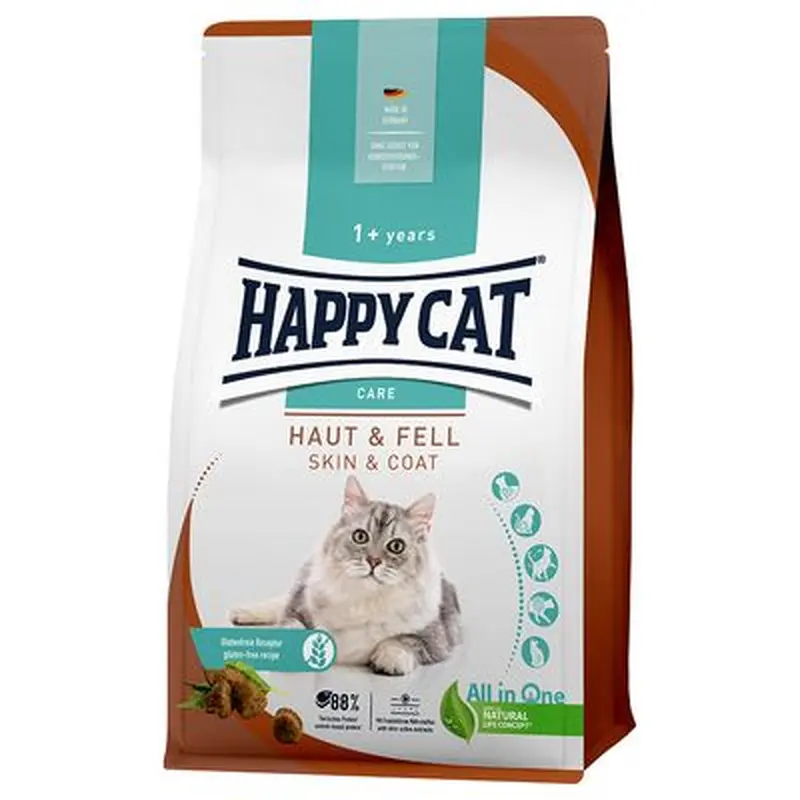 Happy Cat Care Skin & Coat - 4kg