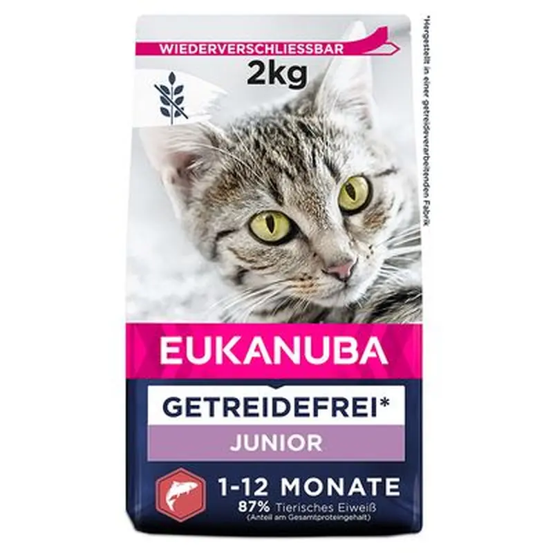 Eukanuba Kitten Grain-Free Rich in Salmon - 2kg