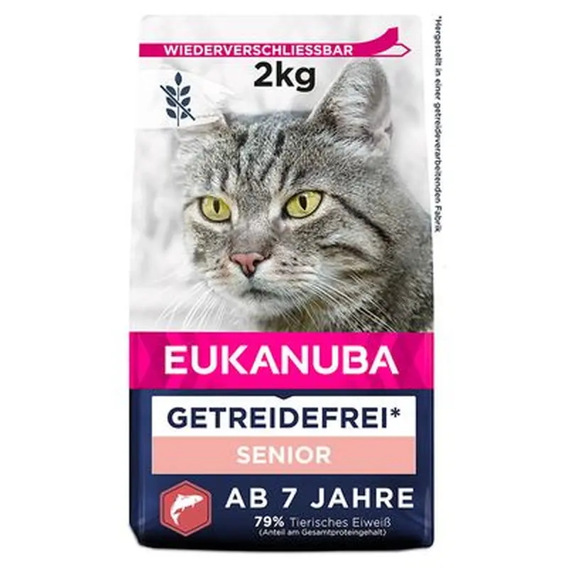 Eukanuba Senior Grain-Free Rich in Salmon - 10kg