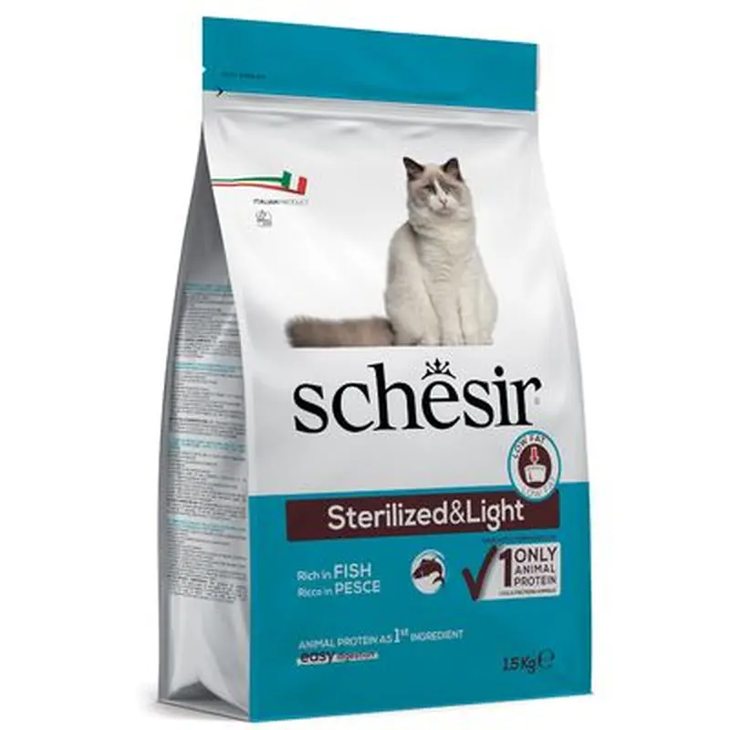 Schesir Sterilised with Fish - 10kg