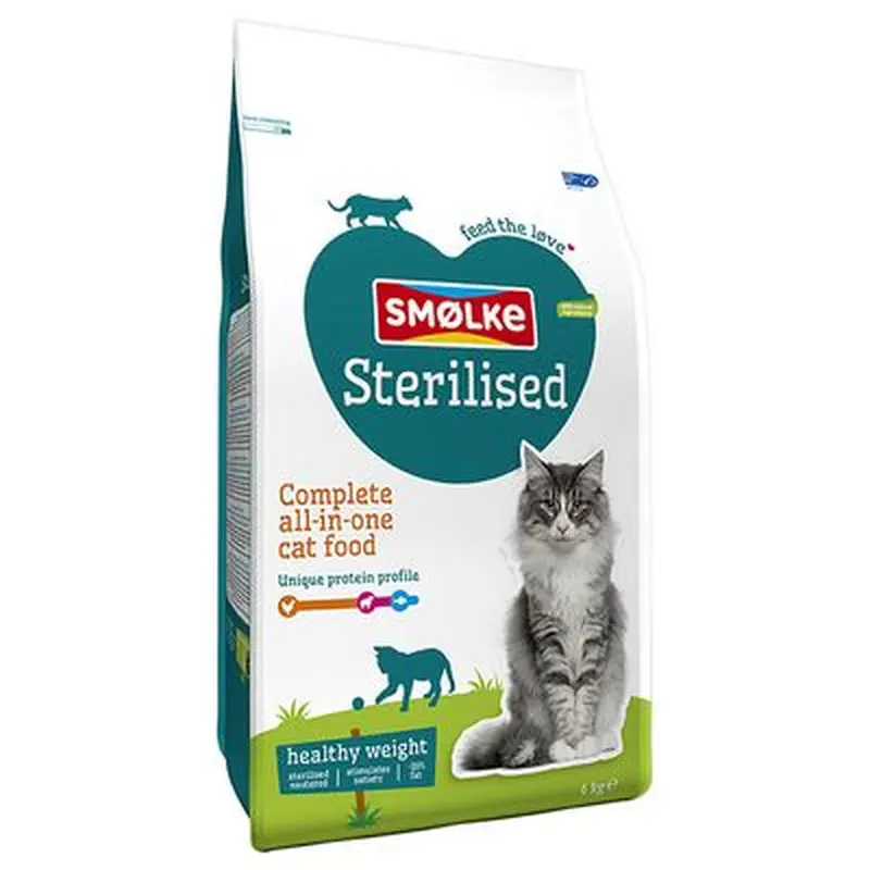 Smlke Cat Sterilised / Weight Control - 4kg