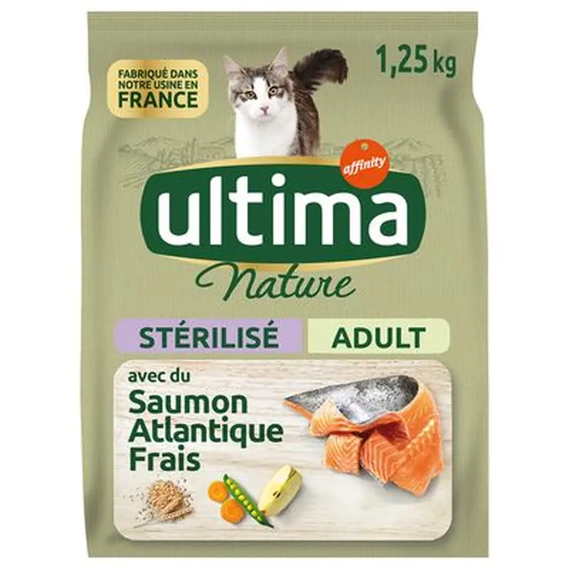 Ultima Nature Sterilised - Salmon - 1.25kg