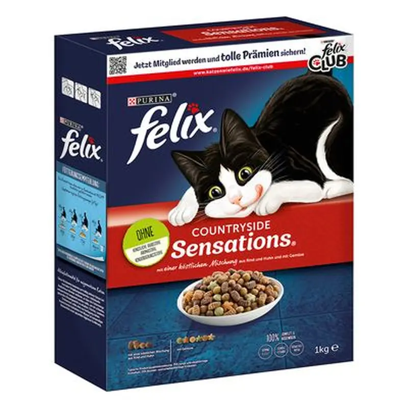 Felix Countryside Sensations with Beef - 1kg