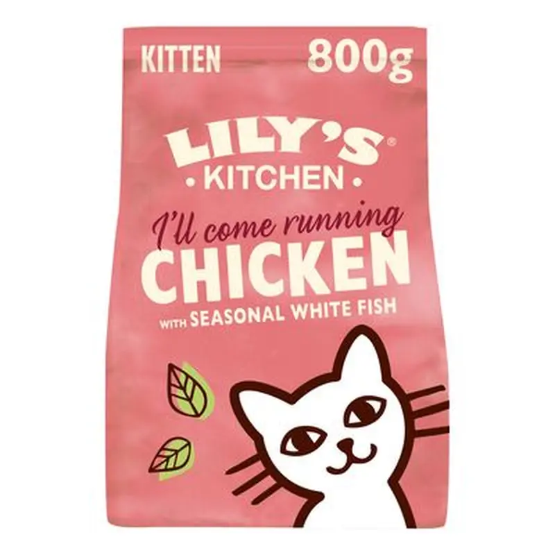 Lily's Kitchen Kitten Chicken with Seasonal White Fish - 800g