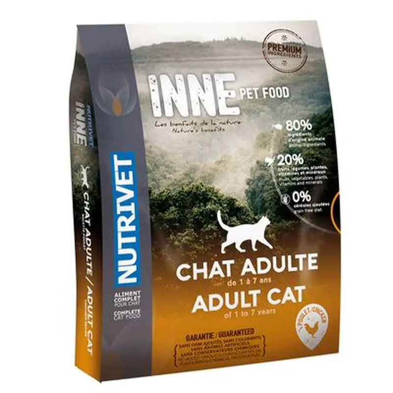Nutrivet Inne Adult Cat with Turkey - Economy Pack: 2 x 6kg