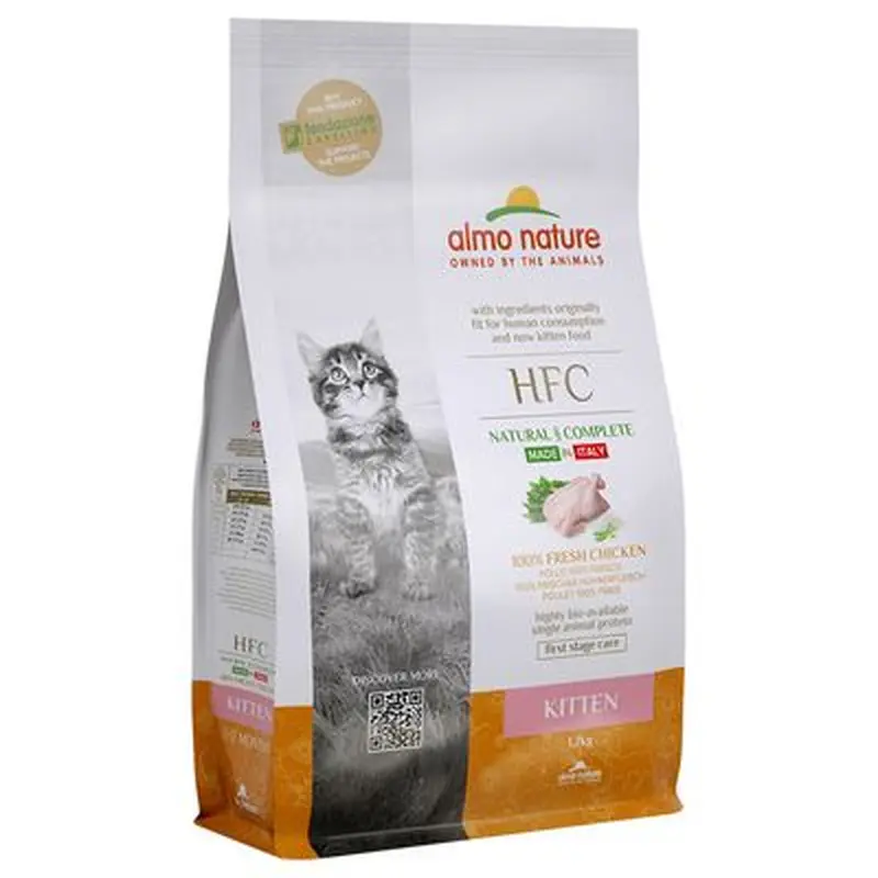 Almo Nature HFC Kitten Chicken - Economy Pack: 2 x 1.2kg