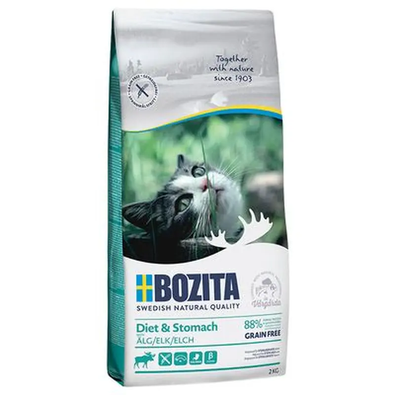 Bozita Grain Free Diet & Stomach - Elk - 10kg