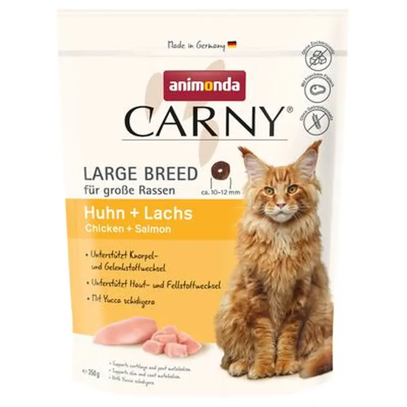 animonda Carny Large Breed Chicken + Salmon - 10kg