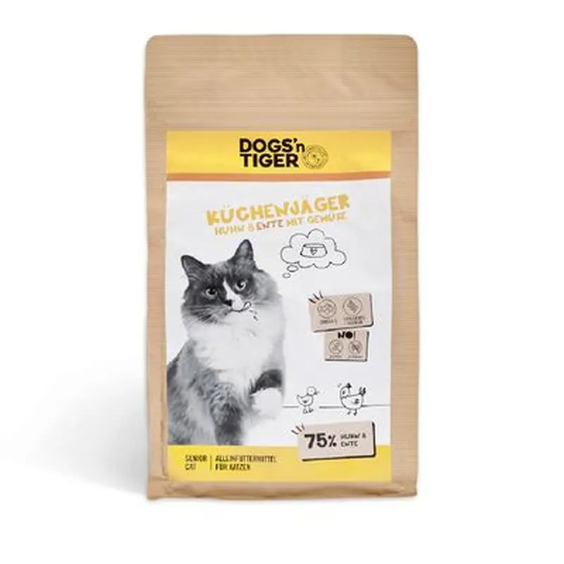 Dogs'n Tiger Senior Kitchen Hunter Chicken & Duck - 1.5kg