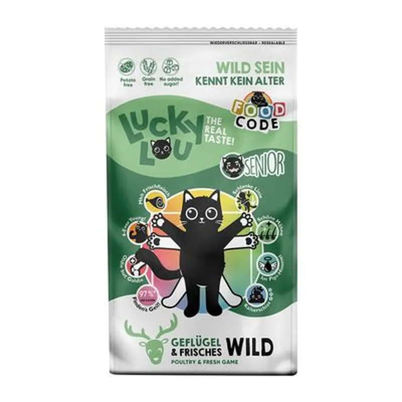 Lucky Lou Senior Poultry & Game - Economy Pack: 2 x 1.7kg