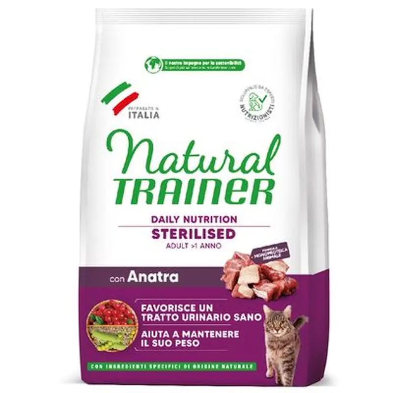 Natural Trainer Sterilised Duck - 1.5kg