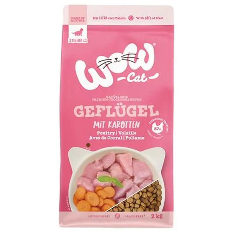 WOW Cat Junior with Poultry - 2kg