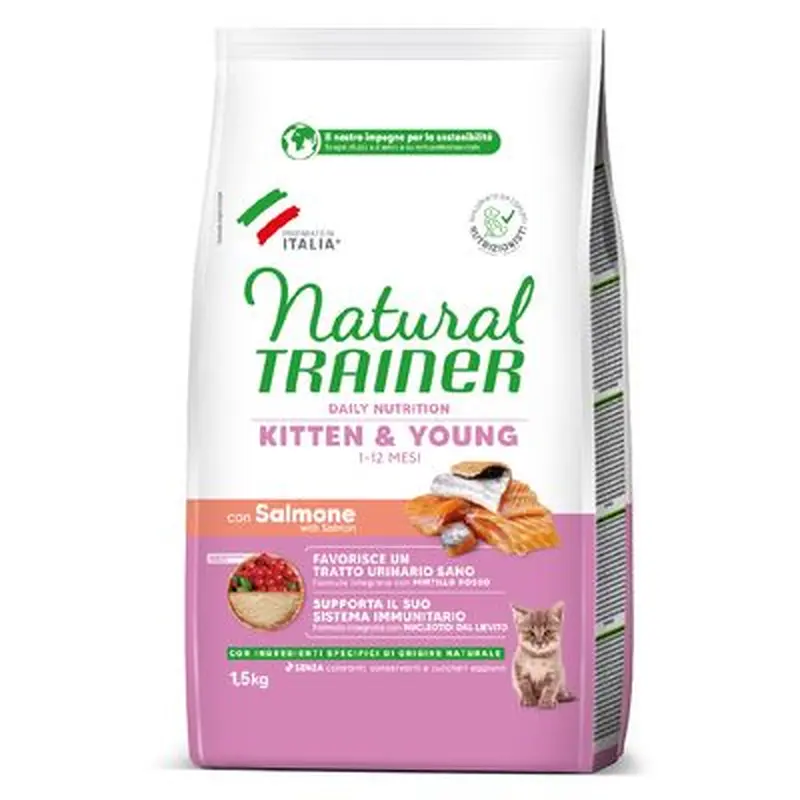 Natural Trainer Kitten Salmon - 1.5 kg