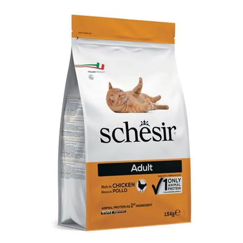 Schesir Adult Maintenance with Chicken - Saver Pack: 3 x 1.5 kg