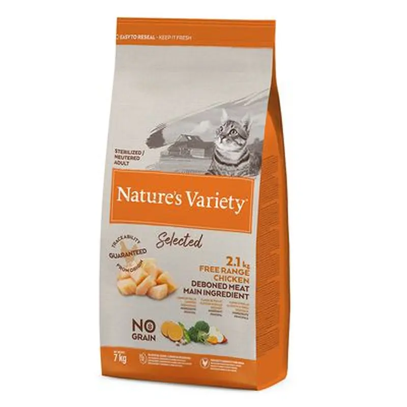 Nature's Variety No Grain Sterilised Free-Range Chicken - 3kg