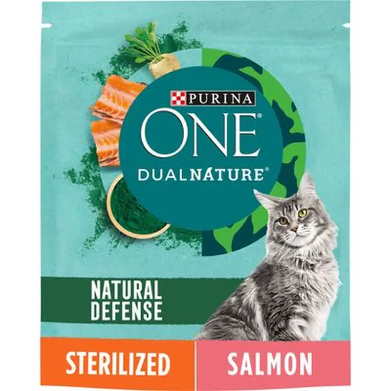PURINA ONE Dual Nature Sterilised - Salmon with Spirulina - 1.4kg