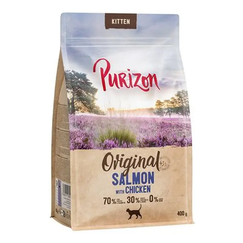Purizon Kitten Grain-Free Salmon with Chicken - 6.5kg