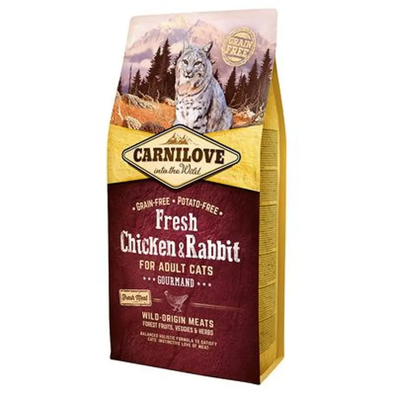 Carnilove Adult Cat Fresh chicken & rabbit - 6 kg