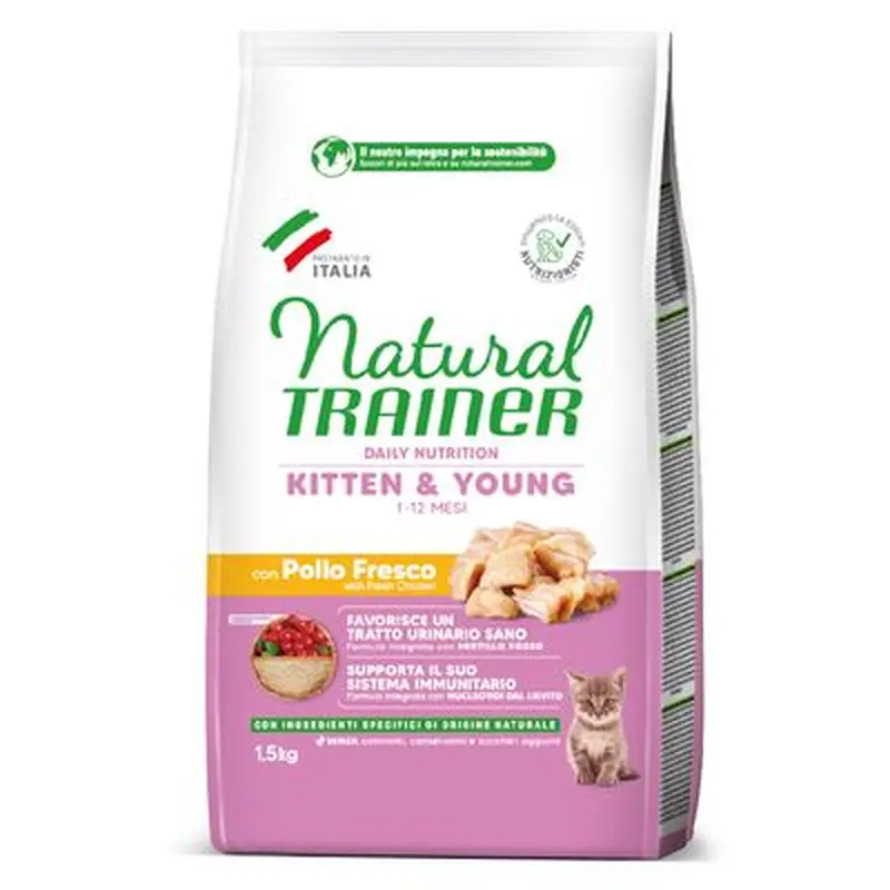 Natural Trainer Kitten Chicken - 1.5 kg