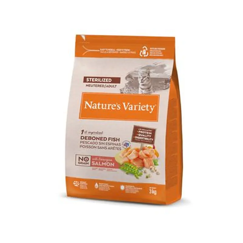 Nature's Variety No Grain Sterilised Norwegian Salmon - 3kg