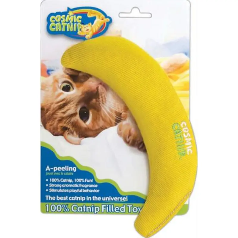 Cosmic 100% Catnip Filled Banana - A-Peeling 
