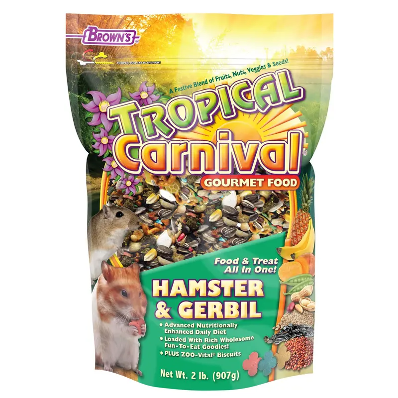 F.M. Brown's Tropical Carnival Hamster Food 2lb 