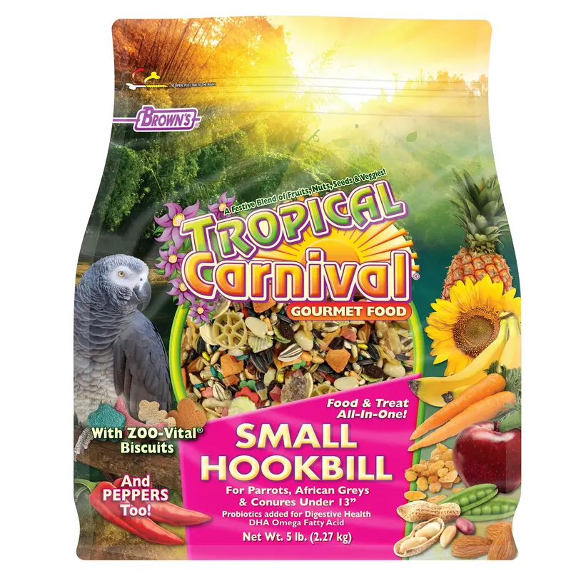 FM Brown's Tropical Carnival Small Hookbill Food 6 / 5 lb 