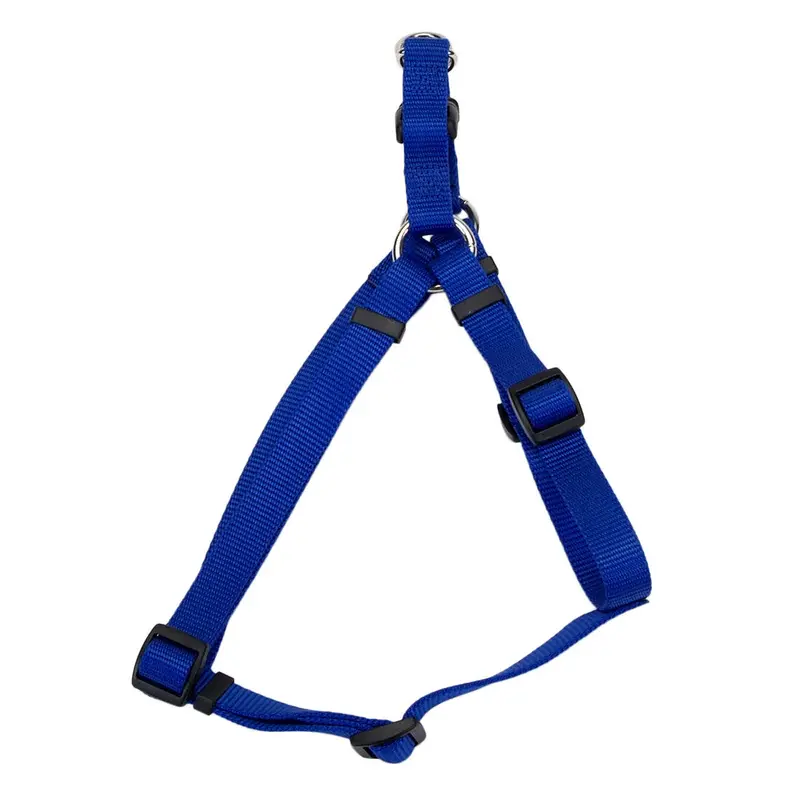 Coastal Standard Adjustable Nylon Harness Blue 1x 26-38in 