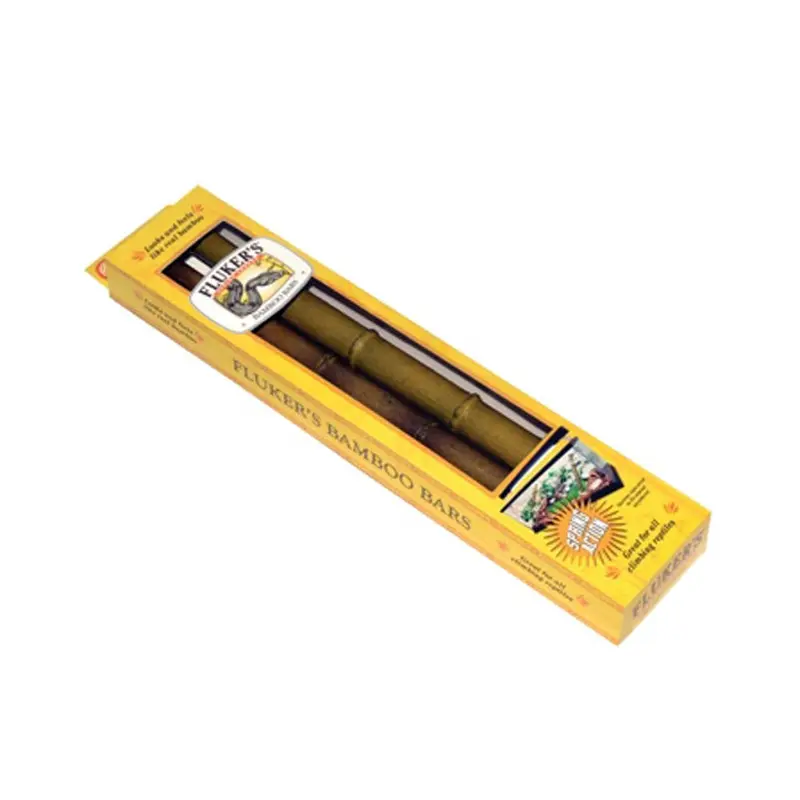 Fluker's Bamboo Bars for Reptiles and Amphibians Brown 2 Pack